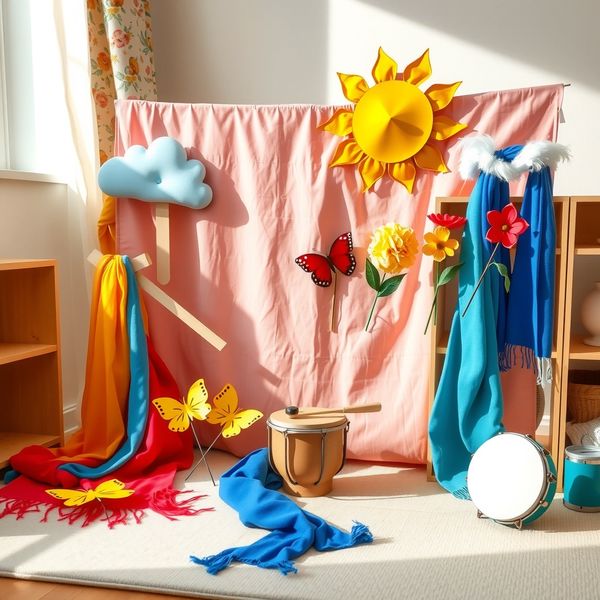 Zdjęcie referencyjne rekwizytów i ustawienia sceny