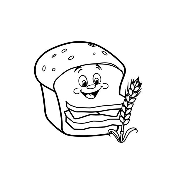 Kolorowanka: 'Mój chleb'