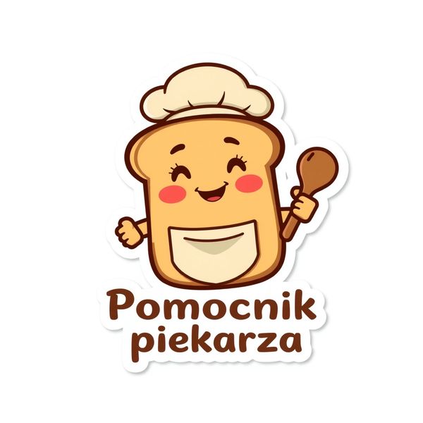 Naklejka 'Pomocnik piekarza'