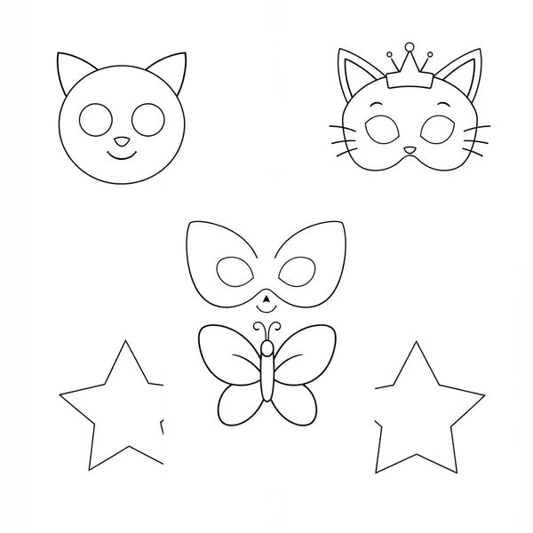 Bazy masek — szablony do druku