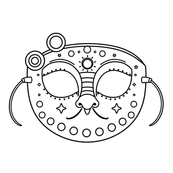 Kolorowanka — maska do pokolorowania