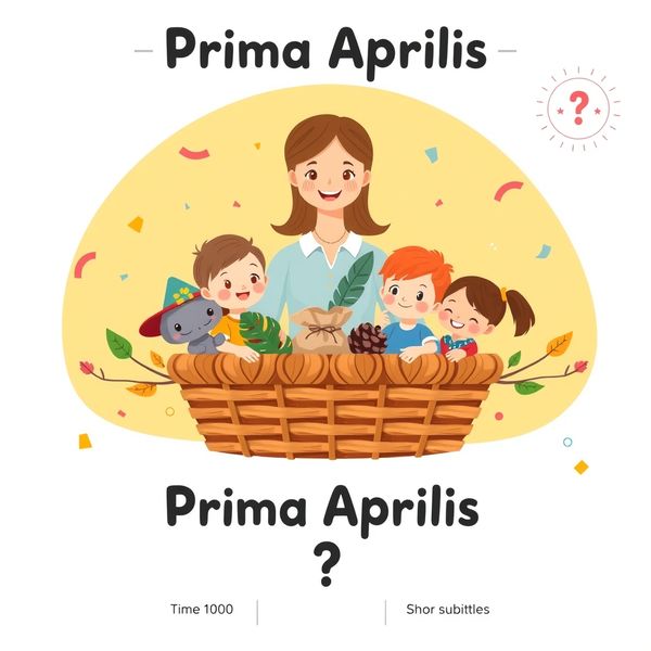 Plakat powitalny — Prima Aprilis