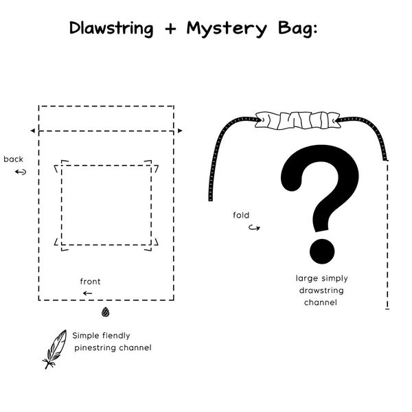 Szablon torby 'Mystery Bag' do wydruku
