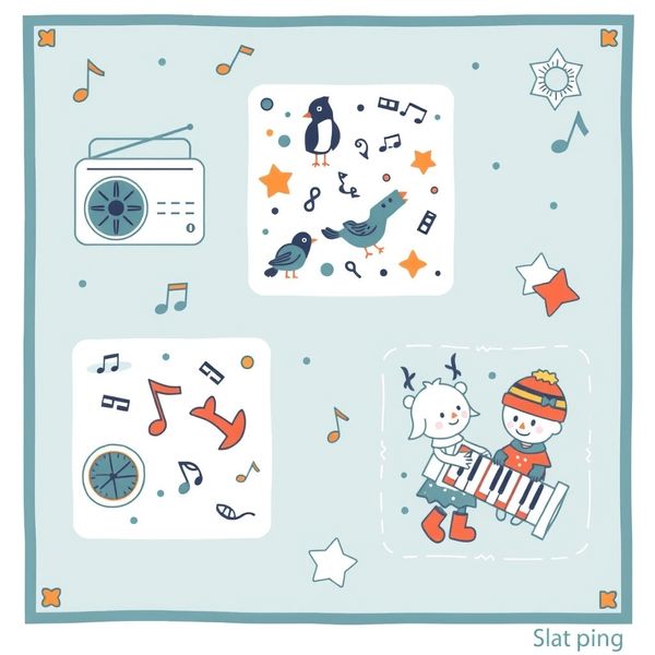 Szablony apaszek / chusteczek