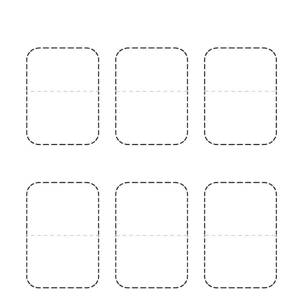 Szablon kart (ramki) do wydruku