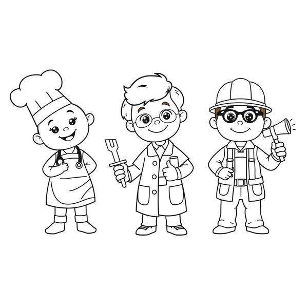 Kolorowanka: Zawody (3 strony)