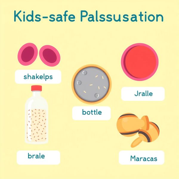 Ilustracje prostych instrumentów perkusyjnych