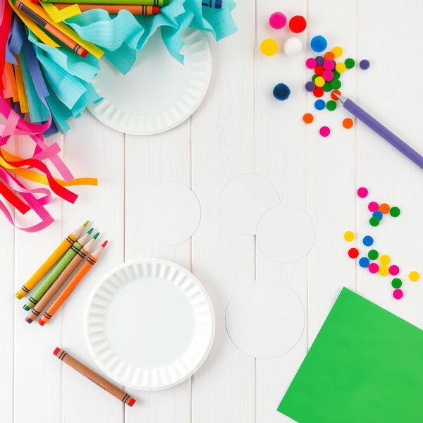 Zestaw materiałów — flat lay