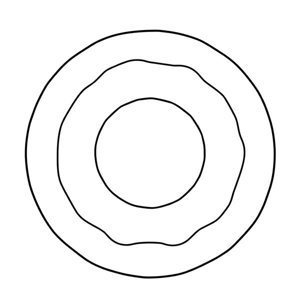 Szablon pączka do wydruku