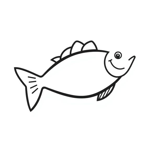 Szablon wyciętej rybki (do druku)