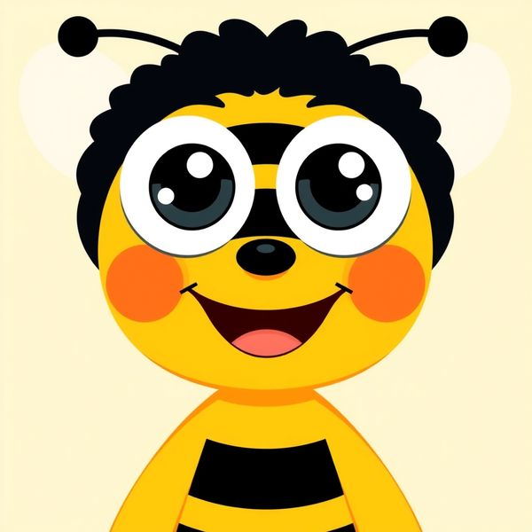 Duży plakat / maskotka pszczoły