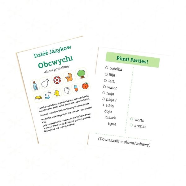 Karteczka informacyjna dla rodzica