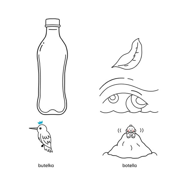 Kolorowanki prostych obiektów