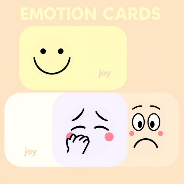 Szablon karteczek emocji