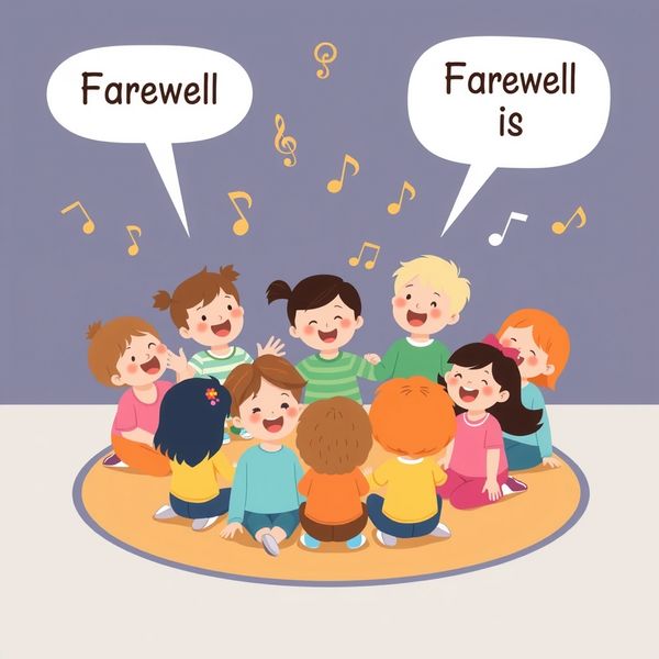 Plakat pożegnalny - 'Moje ulubione słowo'