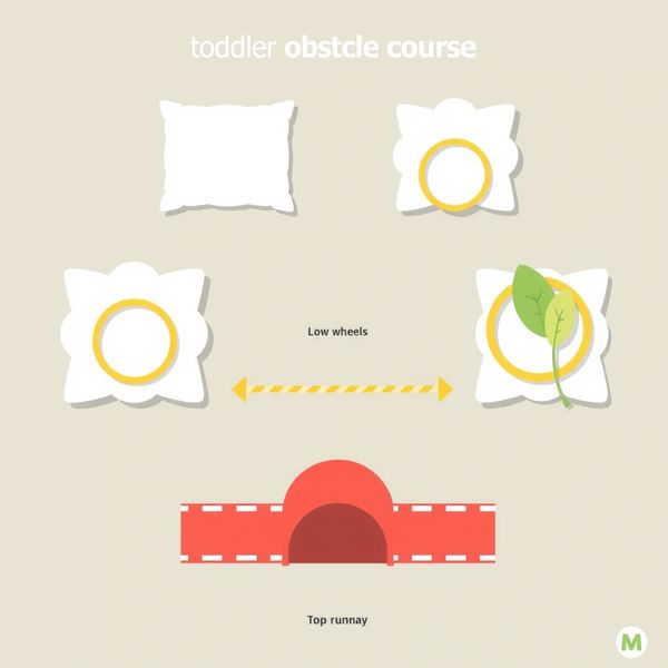 Mapa toru lotu (top-down) — plan zabawy