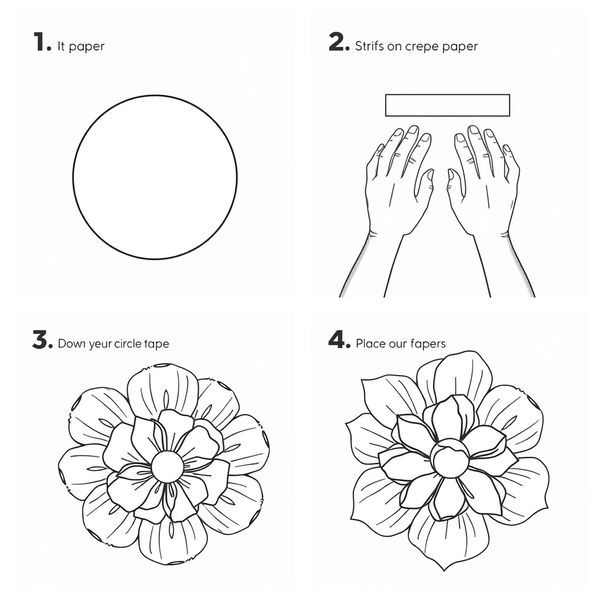 Stacja: Tworzenie prostego kwiatka — szablony i krok po kroku