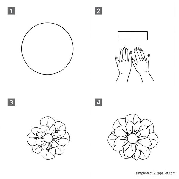 Stacja: Tworzenie prostego kwiatka — szablony i krok po kroku
