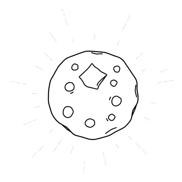 Kolorowanka: kontur naleśnika