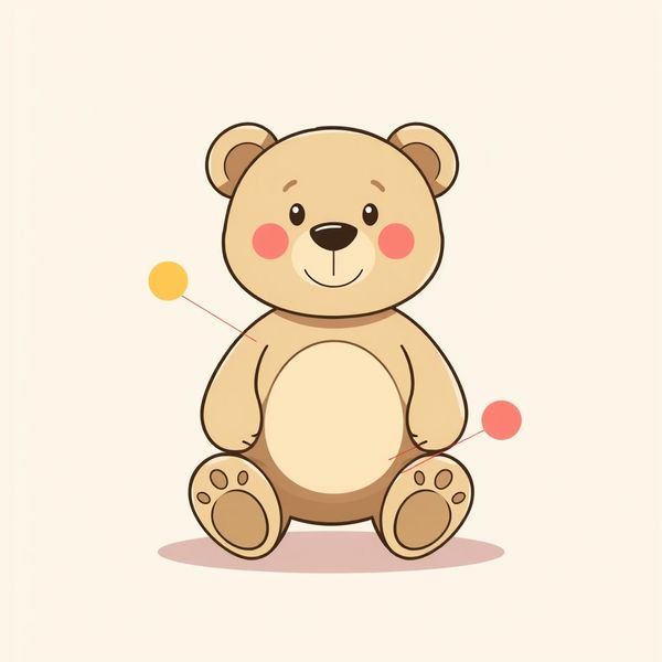 Karta części pluszaka (schemat)