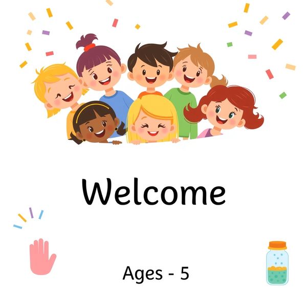 Plakat powitalny — Witamy w grupie!