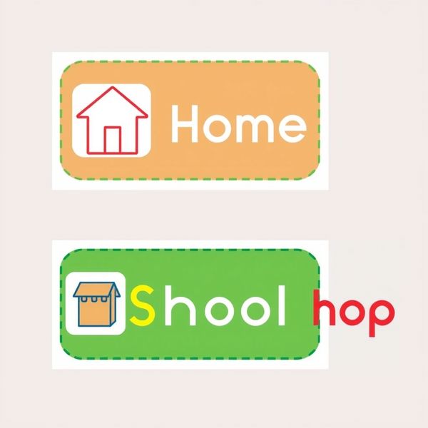 Etykiety do sortowania poczty (kolory i obrazki)