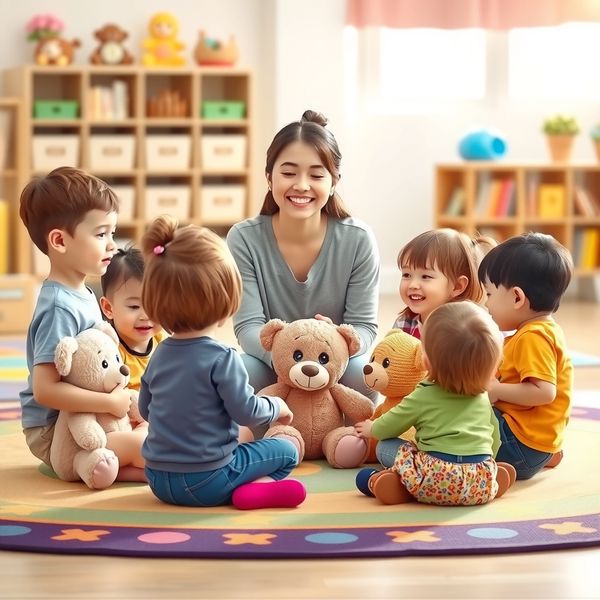 Powitanie — Koło z misiami