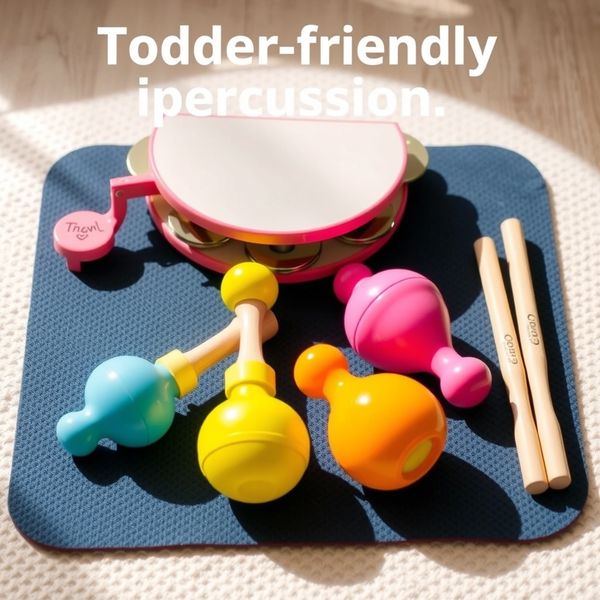 Instrumenty perkusyjne — zestaw dla maluchów