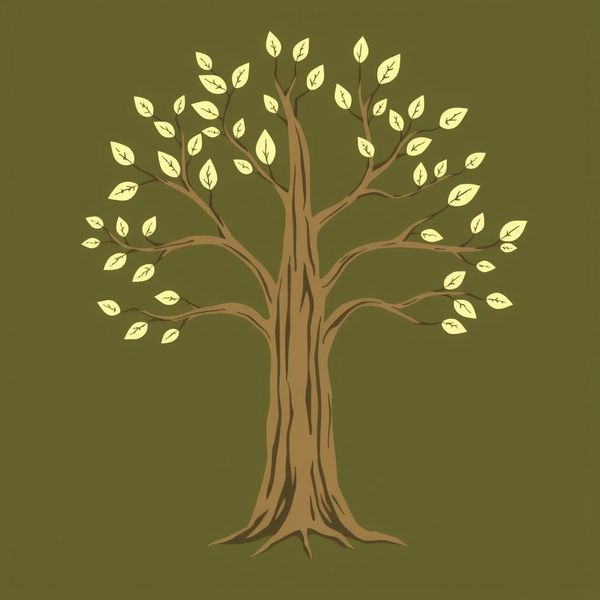 Szablon pnia drzewa — Drzewo Przyjaźni