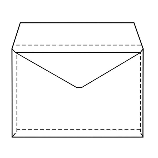 Szablon koperty / duży list (do wydruku)