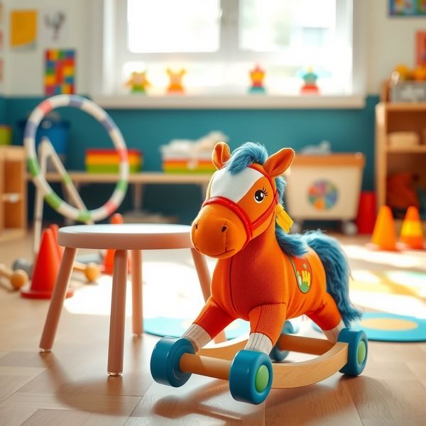 Zdjęcie zabawkowego konia (hobby horse)