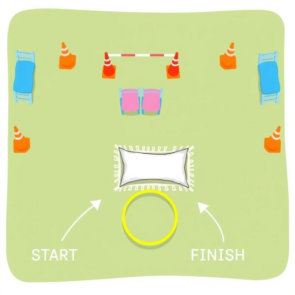 Schemat toru przeszkód