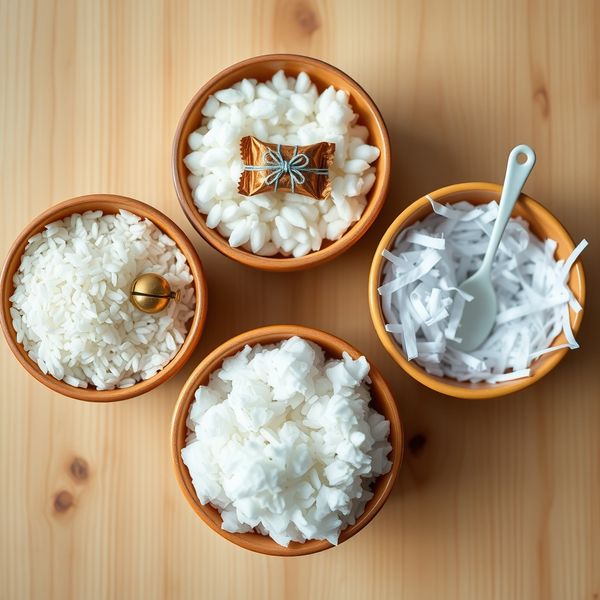 Zdjęcie materiałów sensorycznych: miseczki ze 'śniegiem'