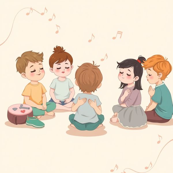 Ilustracja: Zakończenie — wyciszanie w kole