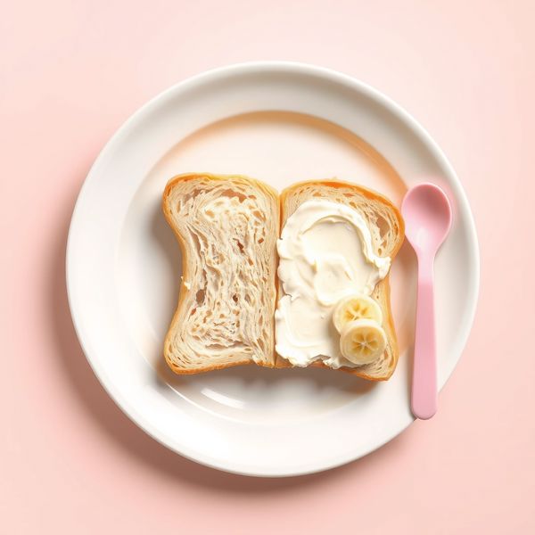 Zdjęcie przykładowe: talerzyk z puzzle-kanapką