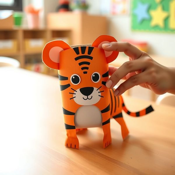 Przykładowy tygrysek (wzór)