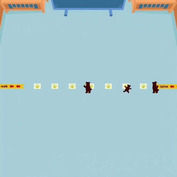 Misiowy korowód — szablon trasy