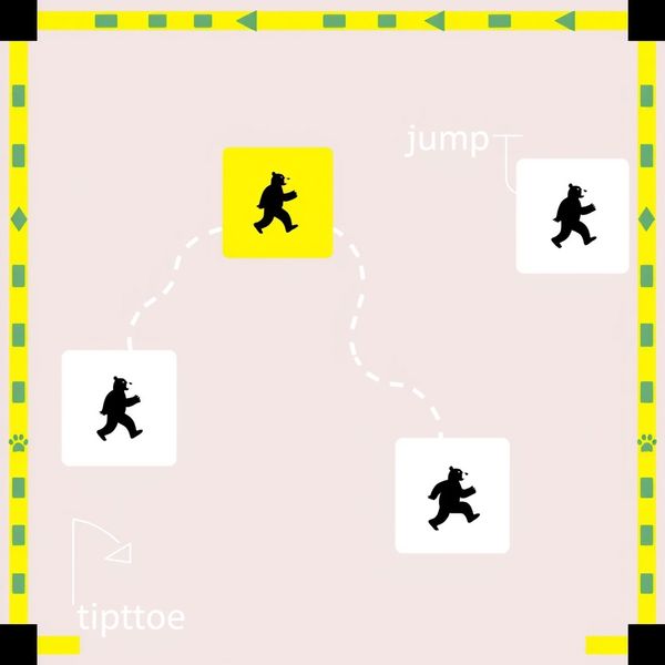 Misiowy korowód — szablon trasy