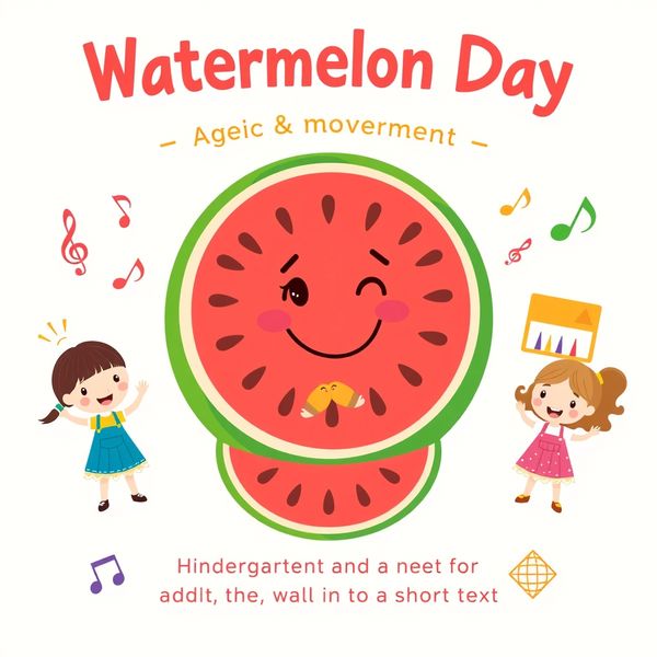 Plakat: Dzień Arbuza