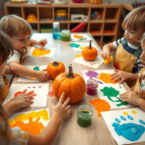 Fotografia plastyczna: stempel z dyni